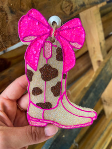 Bow Boot (Mahogany Timber Scent)